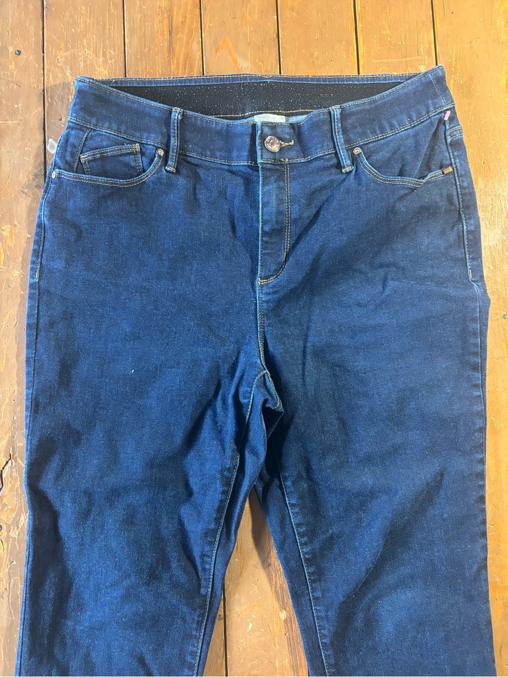 Chico's So Slimming Jeans in a Dark Wash